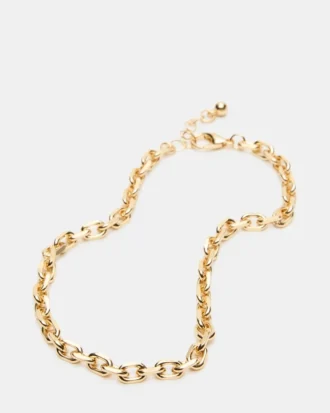 2-delt ankelkædesæt med perler