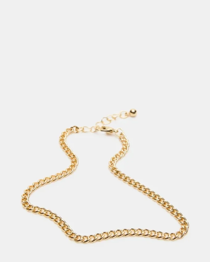 2-delt ankelkædesæt med rhinestones