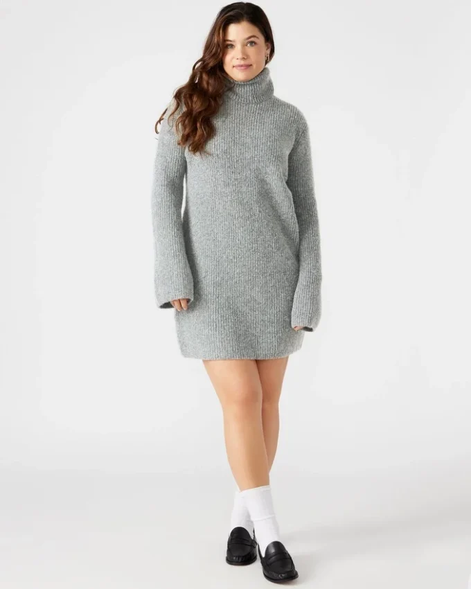 Abbie Sweaterkjole Grå Abbie Sweaterkjole Grå