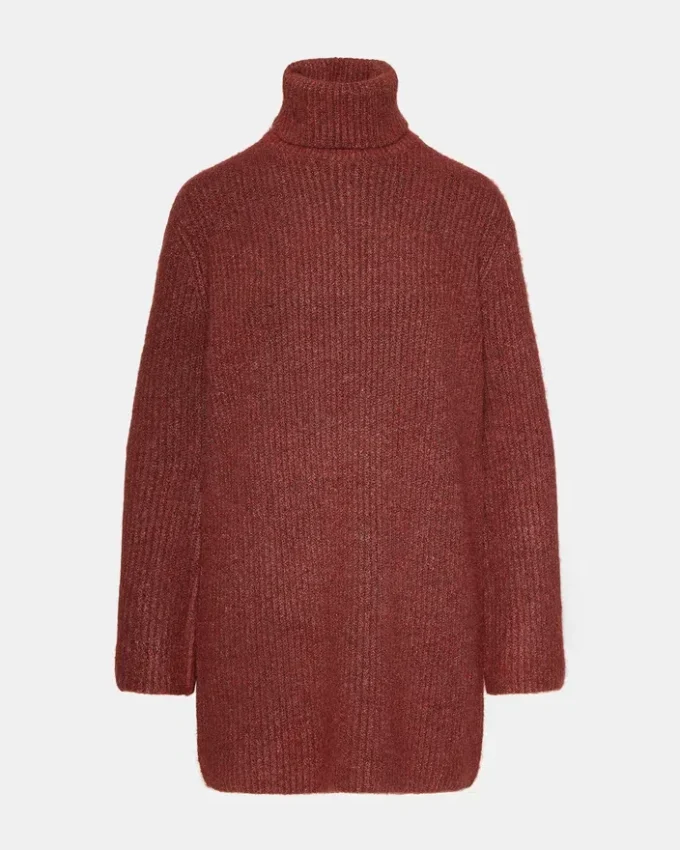 Abbie sweaterkjole Rust Abbie sweaterkjole Rust
