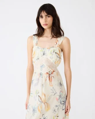 Alexus-kjole i vintage elfenben