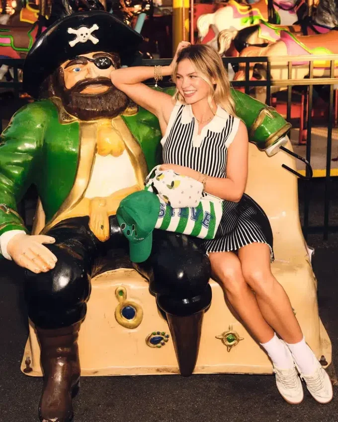 Amery nederdel sort/hvid Amery nederdel sort/hvid