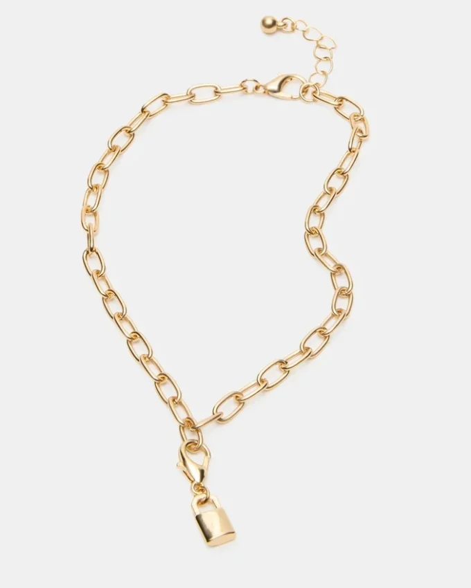 Ankelkædesæt med låsevedhæng