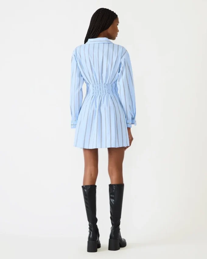 Ariany-kjole i Estate Blue