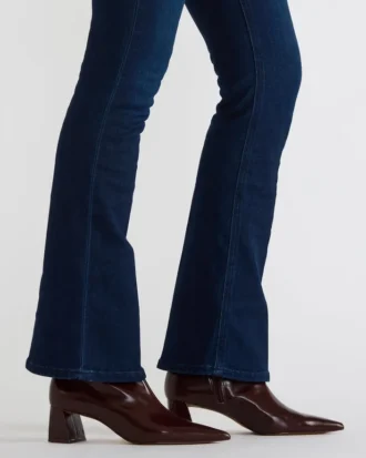 Ashli vinrødt læder