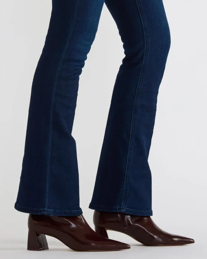 Ashli vinrødt læder