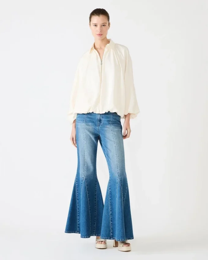 Aspen-jakke, cremefarvet