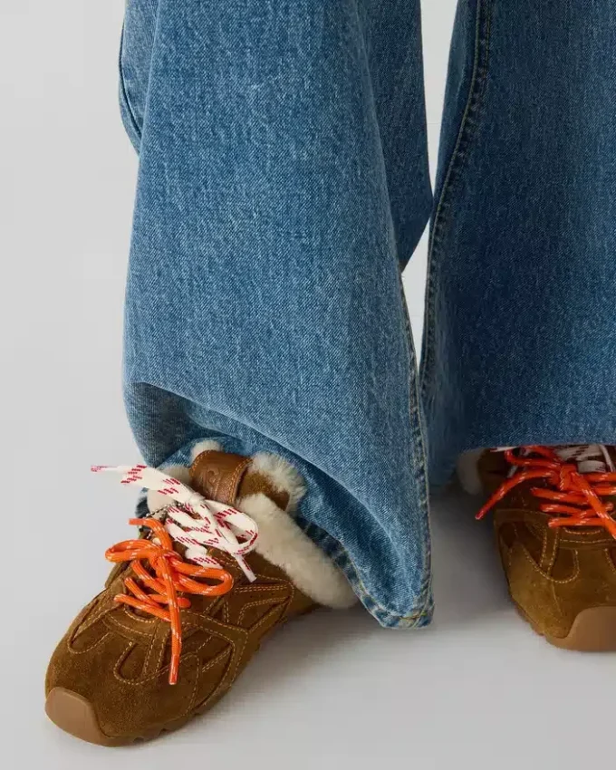 Aziel Mule Faux Fur Shearling