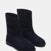 Bates Navy Suede
