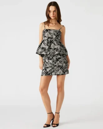 Beck nederdel sort multi