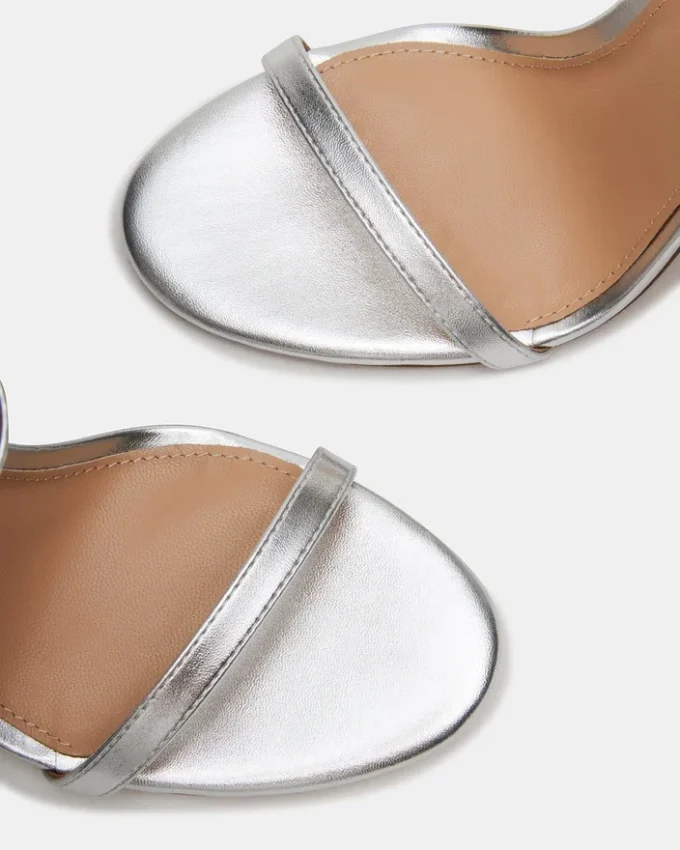 Benni sølvfarvede rhinestones