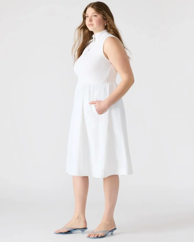 Berlin-kjole, hvid