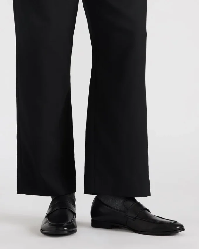 Biscuit Sort læder Biscuit Sort læder