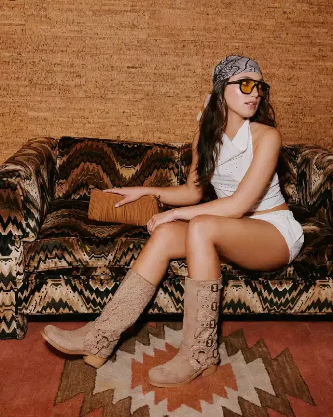 Boheme-taske i tobaksfarve Boheme-taske i tobaksfarve