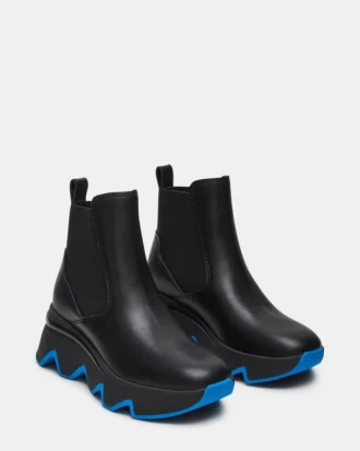 Breakaway sort læder