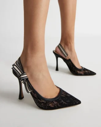 Bri sort snørebånd