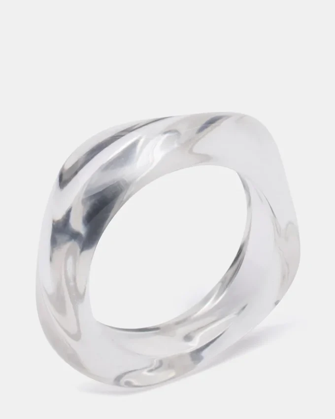 Buet retroarmbånd, gennemsigtigt