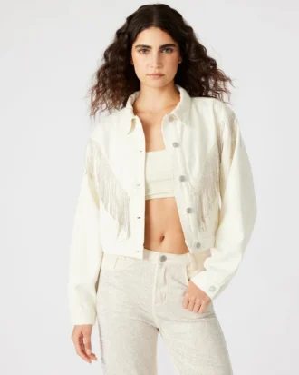 Canyon denimjakke, creme