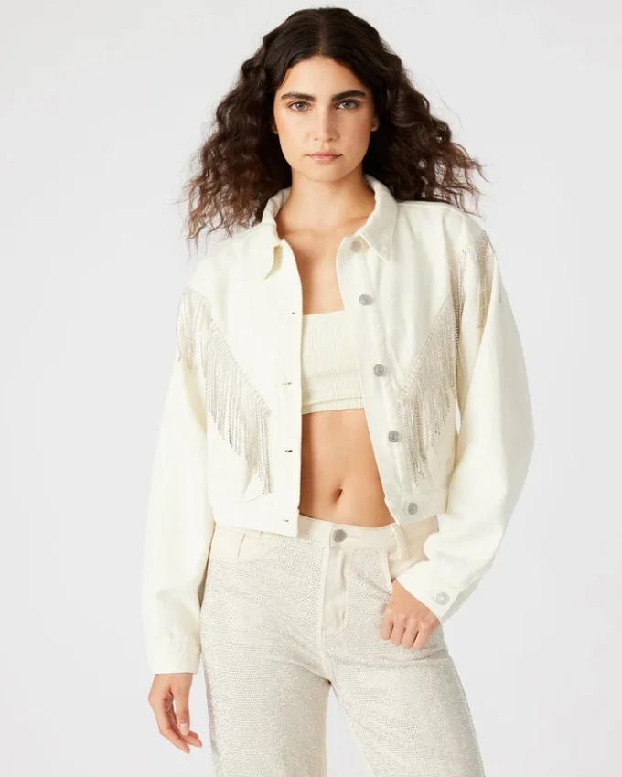 Canyon denimjakke, creme