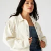 Canyon denimjakke, creme