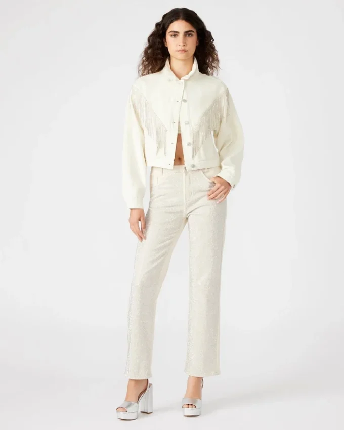 Canyon denimjakke, creme