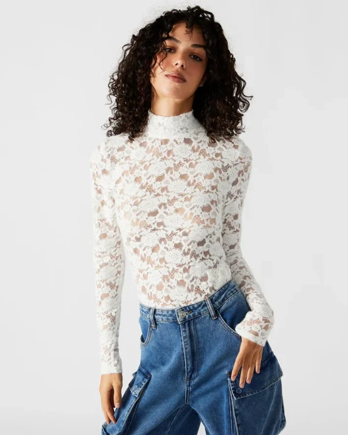 Cassie Bodysuit Elfenben Cassie Bodysuit Elfenben