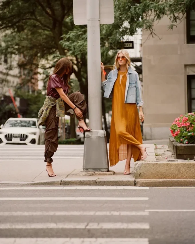 Duo-bukser i chokolade