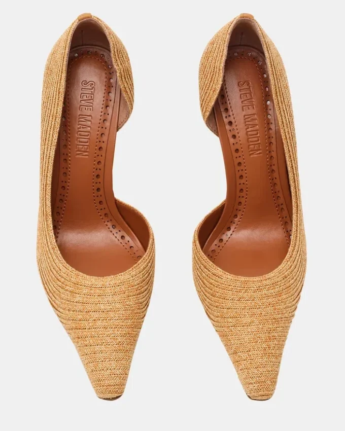 Elegant naturlig raffia