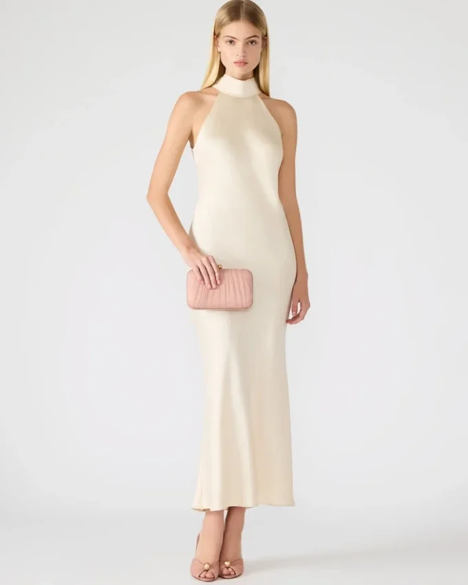 Elegant taske i mokka