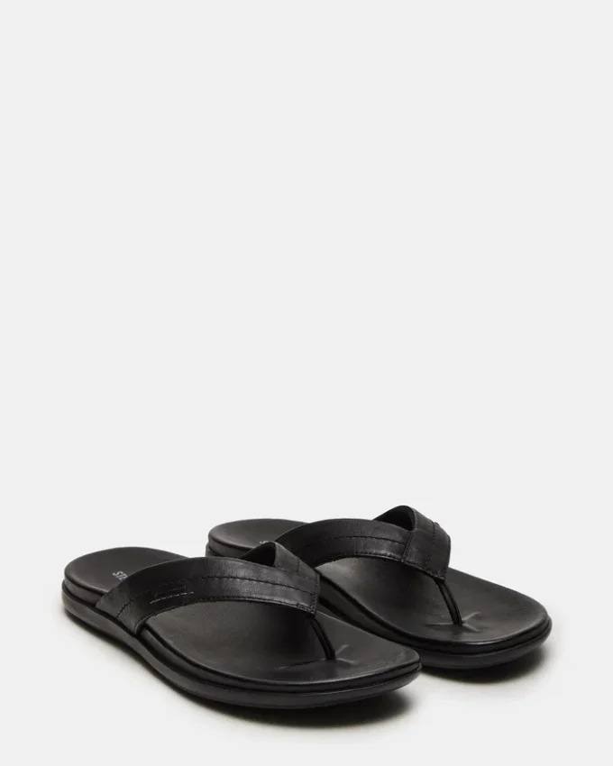 Emmett sort læder Emmett sort læder