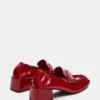 Estee Red Crinkle Patent