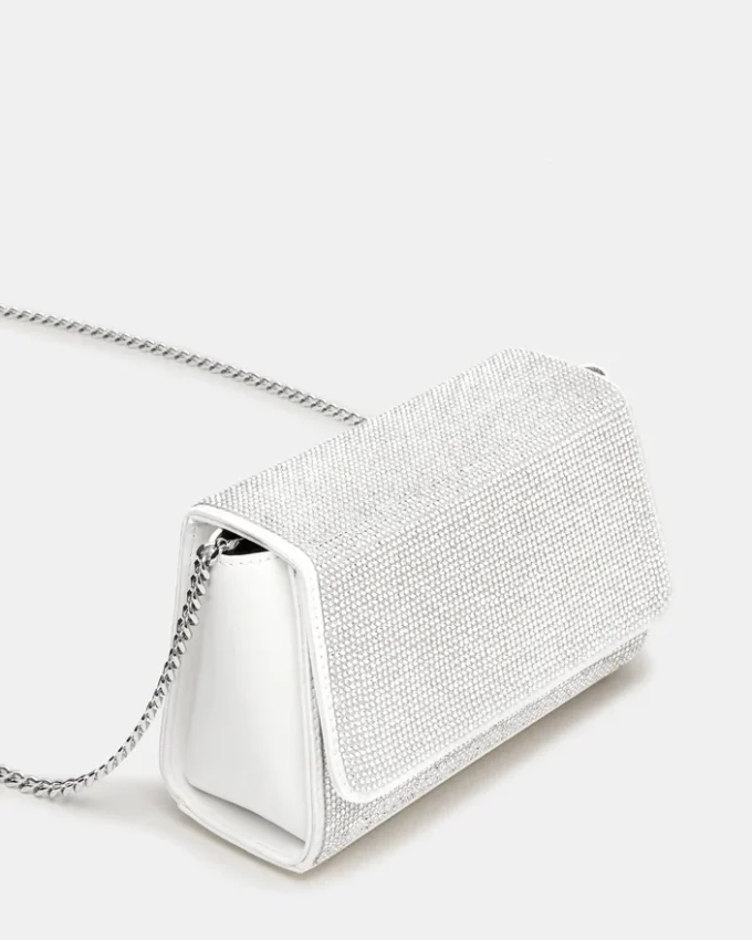 Evelina-taske med rhinestones