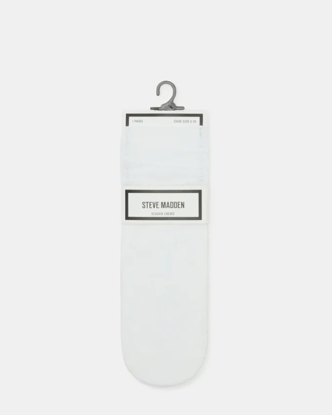 Fishnet Slouchy Strømper White Fishnet Slouchy Strømper White