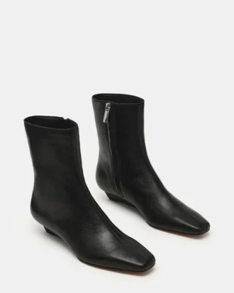 Flaire sort læder Flaire sort læder