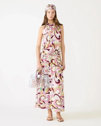 Gala-kjole Petal Paisley