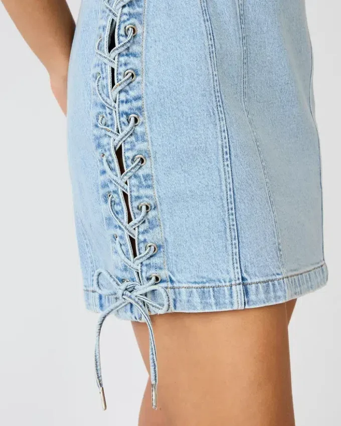 Gianka-kjole i Hazey Blue Gianka-kjole i Hazey Blue