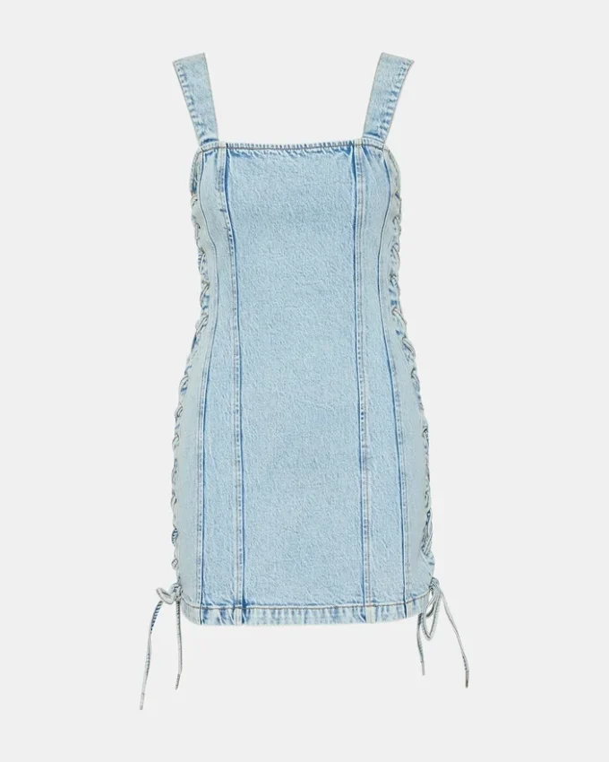 Gianka-kjole i Hazey Blue Gianka-kjole i Hazey Blue