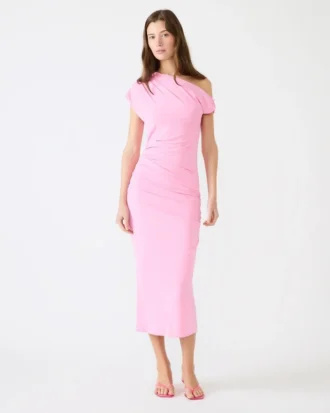 Gracelyn-kjole i farven Pink Taffy