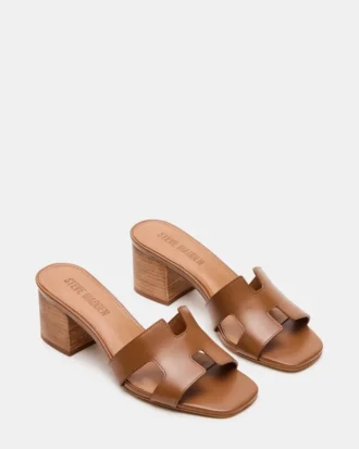 Hana Cognac læder