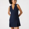Henley-kjole Midnight