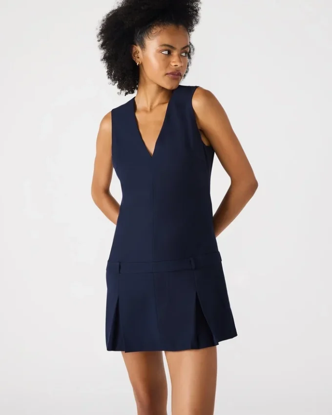Henley-kjole Midnight
