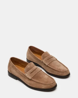 Huckle Taupe ruskind