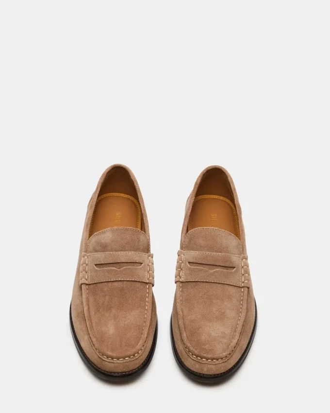 Huckle Taupe ruskind