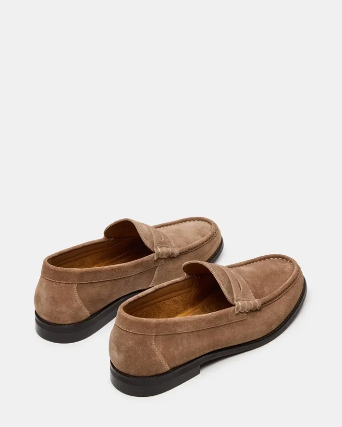 Huckle Taupe ruskind