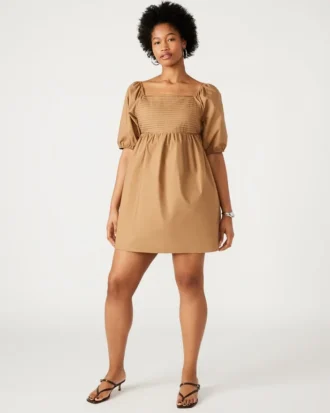 Inara-kjole, beige