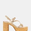 Jayce Gold Raffia