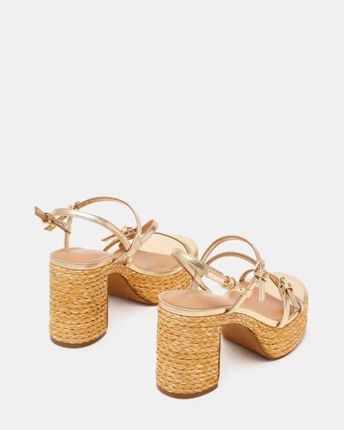 Jayce Gold Raffia