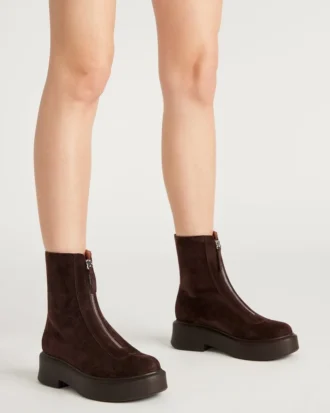 Jones chokoladebrun ruskind Jones chokoladebrun ruskind