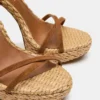 Juni Chestnut Suede Raffia Juni Chestnut Suede Raffia