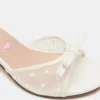 Kids Adia White Mesh